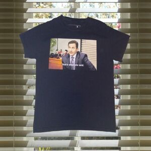 The Office " That's What She Said" Funny Black Graphic Tee Men's Small T-shirt
